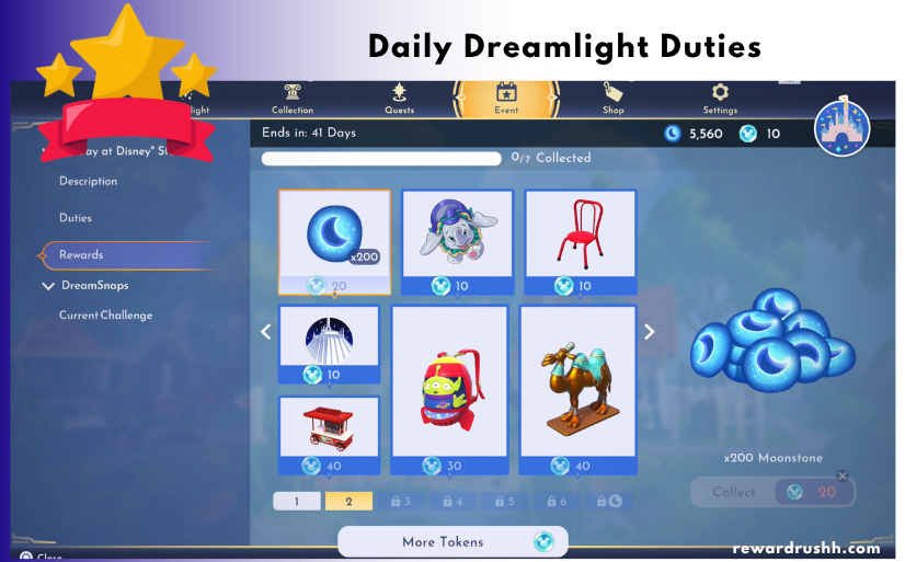 Daily Dreamlight Duties