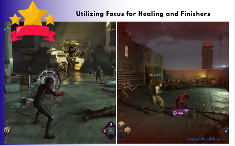 Utilizing Focus for Healing and Finishers