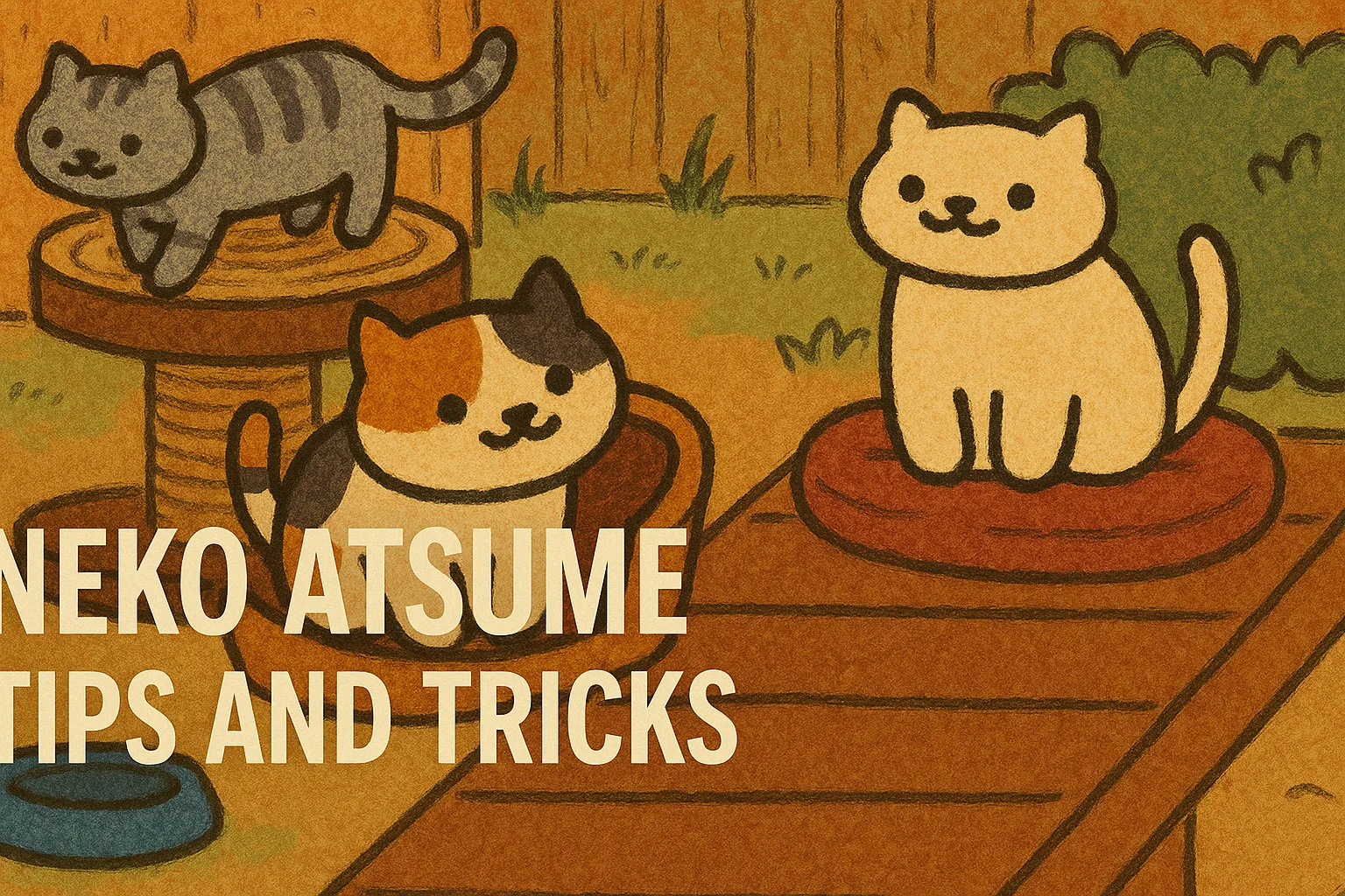 Neko Atsume Tips And Tricks To Attract Rare Cats